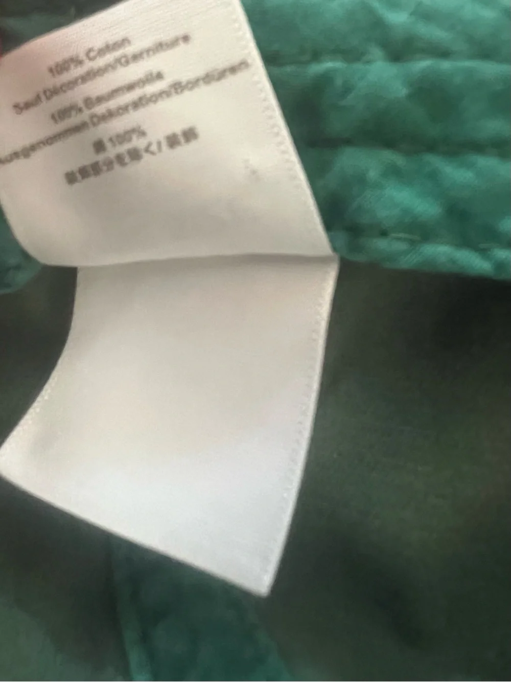 J. Crew Teal Green Cotton Baseball Cap